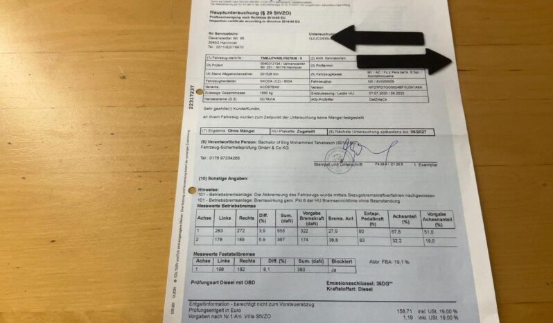 
								Skoda Octavia 2.0 TDI First Edition full									